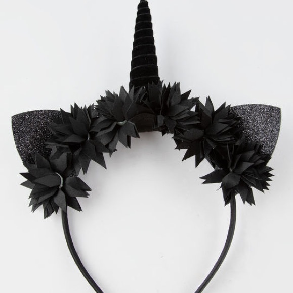 Full Tilt Accessories - 🎃 Halloween Velvet Instant Unicorn Headband!
